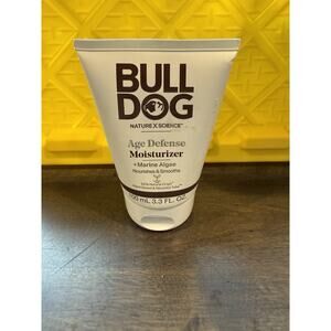 NEW Bulldog Men Skincare Grooming Age Defense Moisturizer + Marine Algae 3.3oz